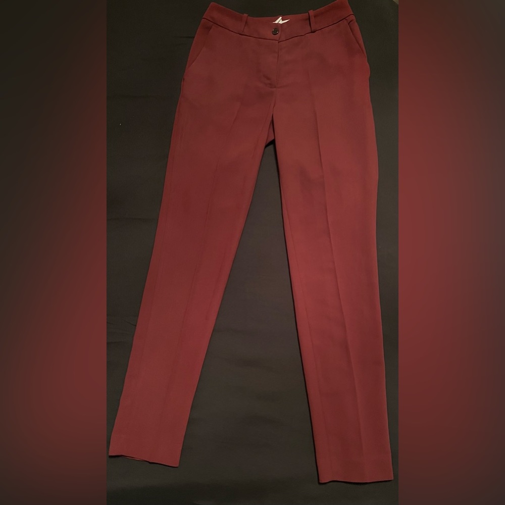 H&M Maroon Suit Pants